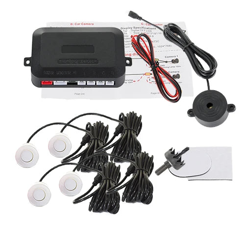 Parksensor-Set mit 4 Sensoren & Warnton