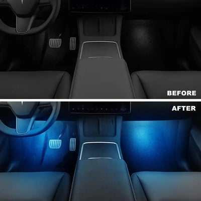 LED-Ambientebelichtung für Innenraum - RGB-Farben – SwissGlanzGarage Autopflege Schweiz