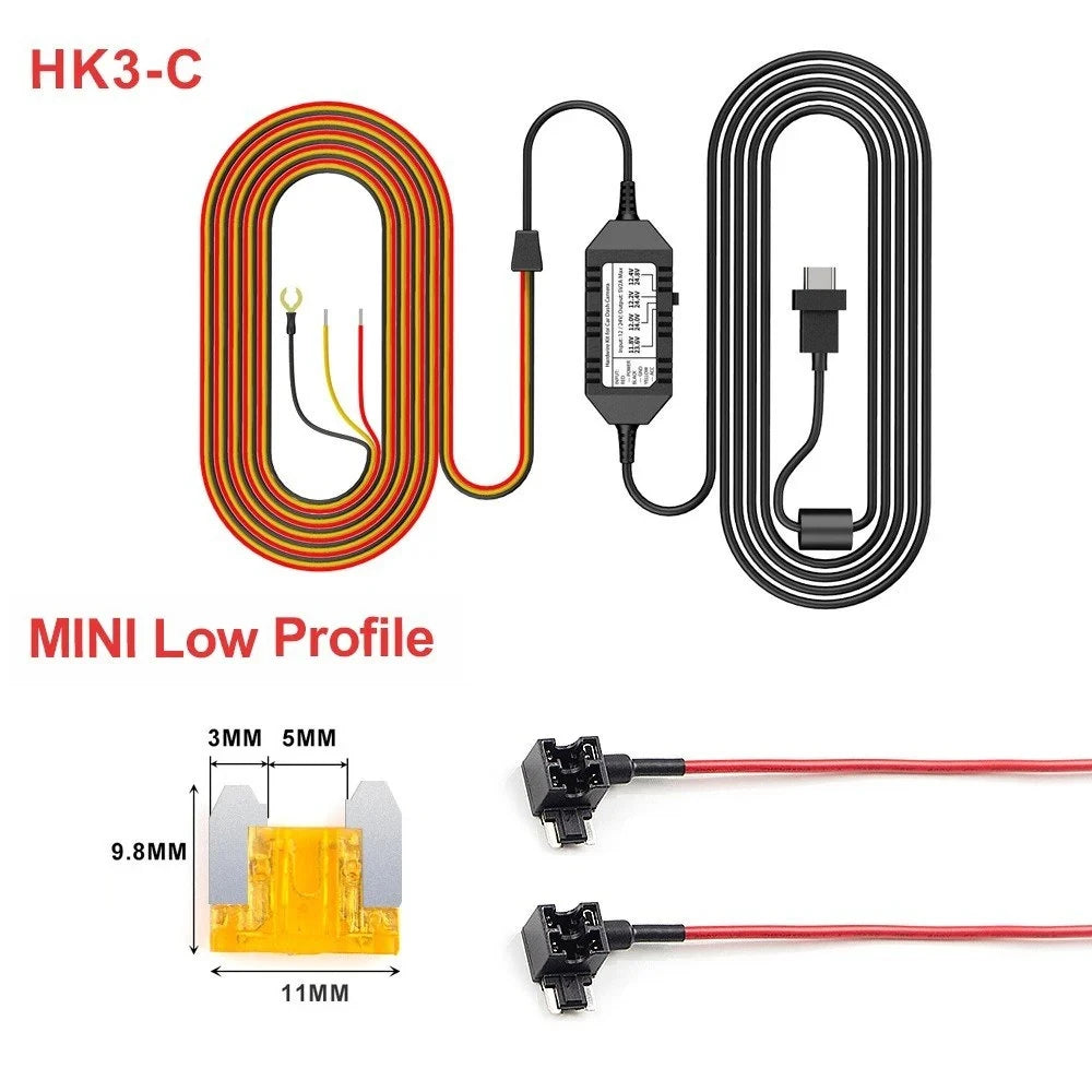 Viofo A139 HK3-C Auto Kamera Hardwire Set