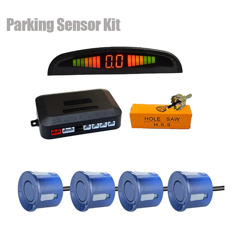 Parksensor-Set mit 4 Radar und Digitalanzeige
