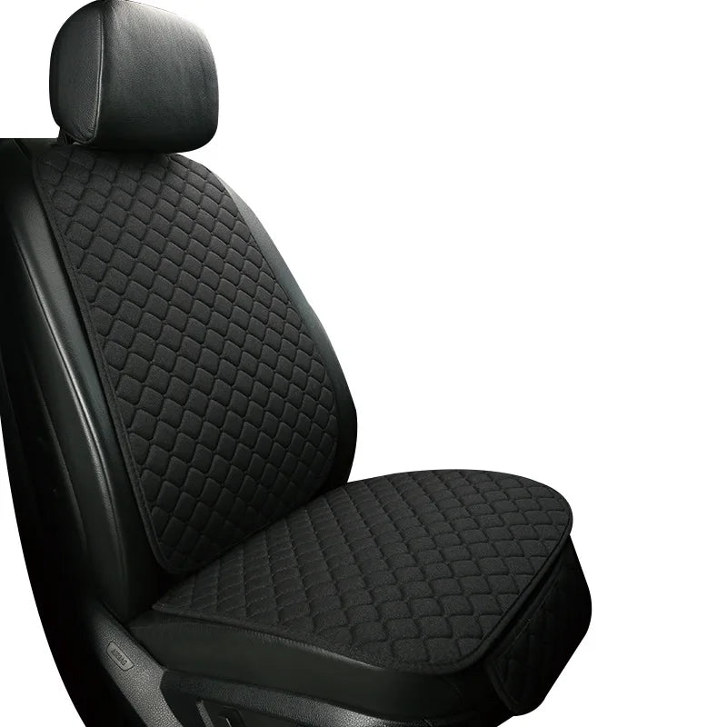 Universal Auto-Sitzauflage Leinen Schwarz