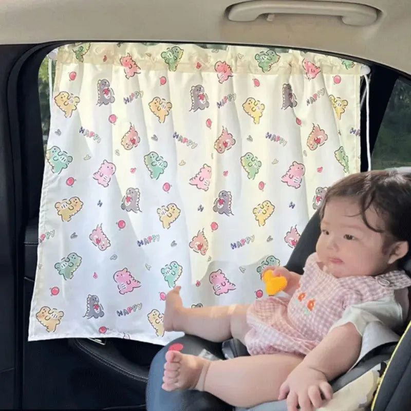 Sonnenblende Auto mit Tiermotiven