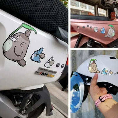 Totoro Auto-Aufkleber Set – SwissGlanzGarage Autopflege Schweiz