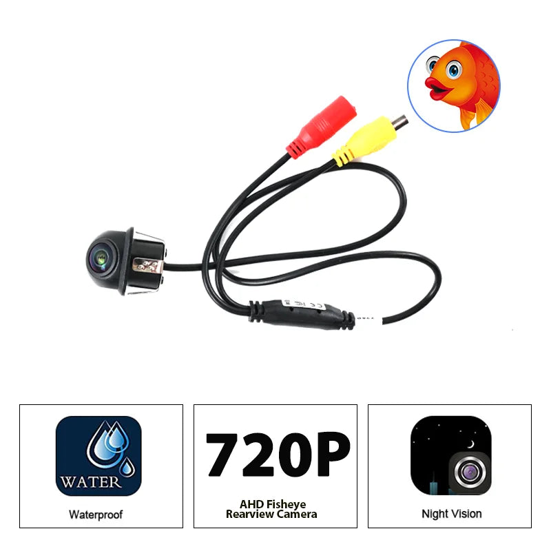 IP68 Wasserdichte Rückfahrkamera 180°