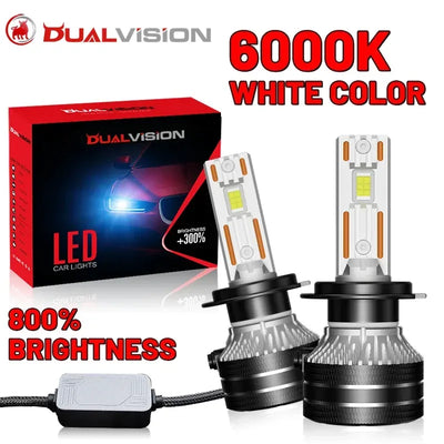 Dualvision H4 H7 H1 H11 H8 LED Scheinwerfer – SwissGlanzGarage Autopflege Schweiz