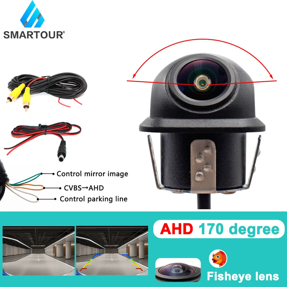 Smartour CCD Fisheye Rückfahrkamera 1080P