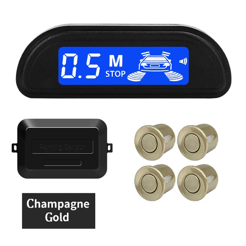 Parksensor Set mit LED Monitor 4 Sensoren