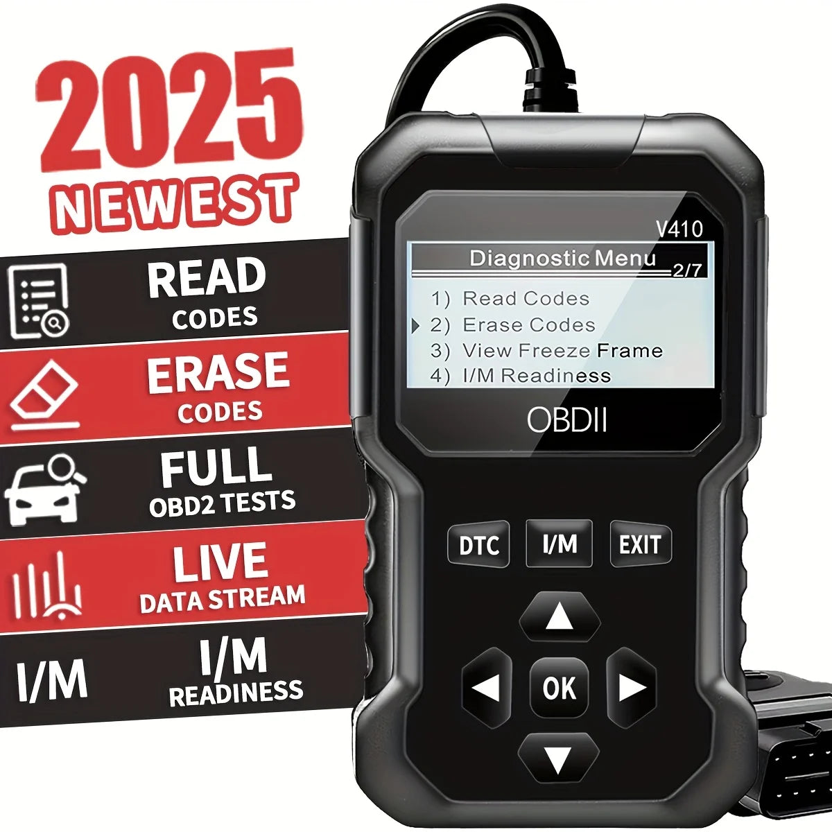 OBD2 Diagnosegeraet Motor-Fehlercode-Leser