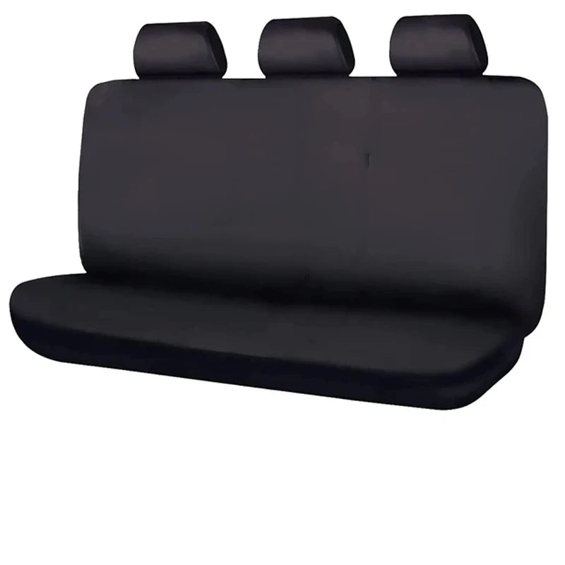 Universal Auto-Sitzbezug Set Schwarz – aus Textil