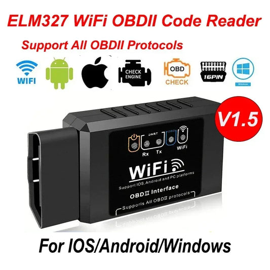 ELM327 WiFi OBD2 Diagnosegerät V1.5 – SwissGlanzGarage Autopflege Schweiz