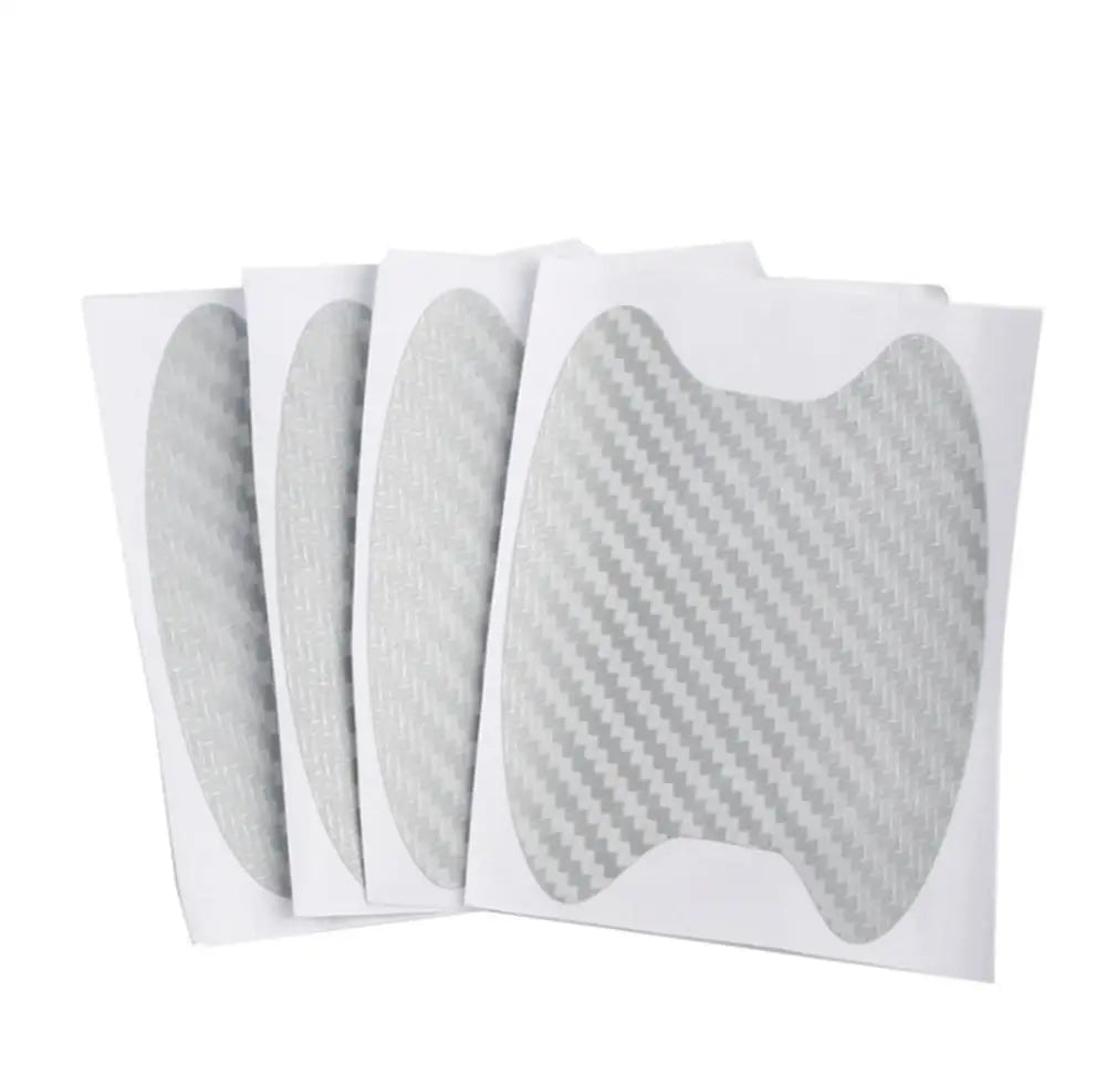 Türgriff Schutzfolie Carbon-Design Set