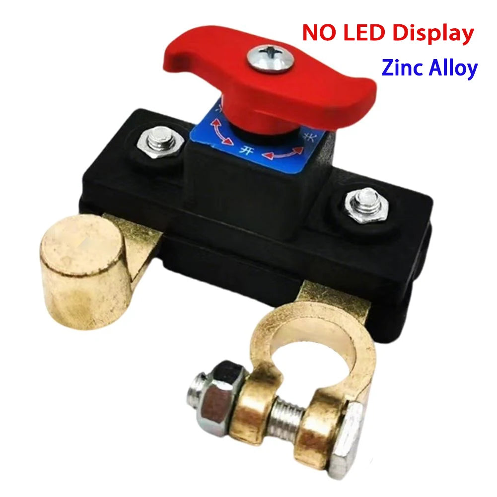 Batterie-Trennschalter mit LED-Display 12-24V