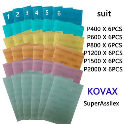 KOVAX Schleifpapier Set fein – SwissGlanzGarage Autopflege Schweiz