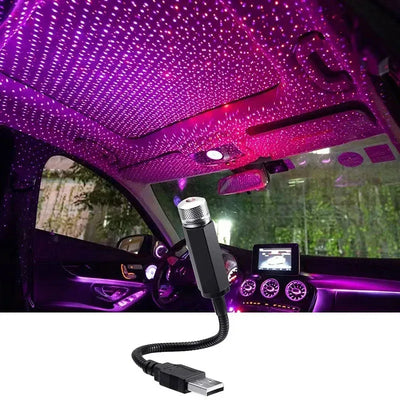Mini LED Sternenprojektor für Autooberfläche – SwissGlanzGarage Autopflege Schweiz
