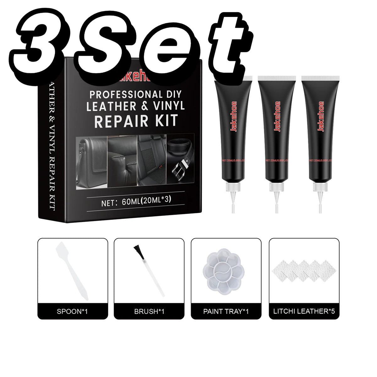 Leder- und Vinyl-Reparaturset
