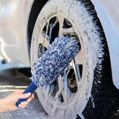Felgenbürste mit Anti-Rutsch Griff – SwissGlanzGarage Autopflege Schweiz