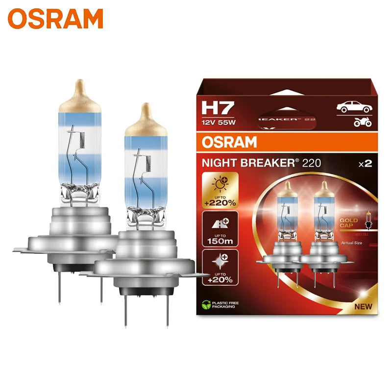 OSRAM Night Breaker 220 H7 Scheinwerferlampen