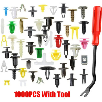 Universal Auto-Clip Set 1000 Teile – SwissGlanzGarage Autopflege Schweiz