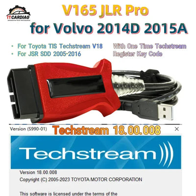 OBD2-Diagnosegerät V165 für Volvo & Toyota – SwissGlanzGarage Autopflege Schweiz
