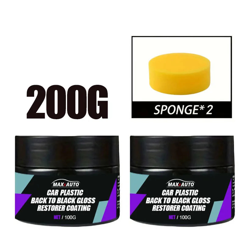 Auto Kunststoff Restorer Glanz Pflegepaste