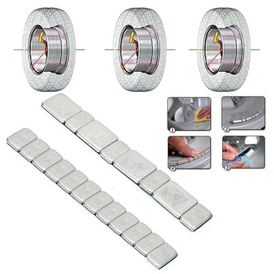 Eisen Felgen-Balance-Gewichte 60g – SwissGlanzGarage Autopflege Schweiz