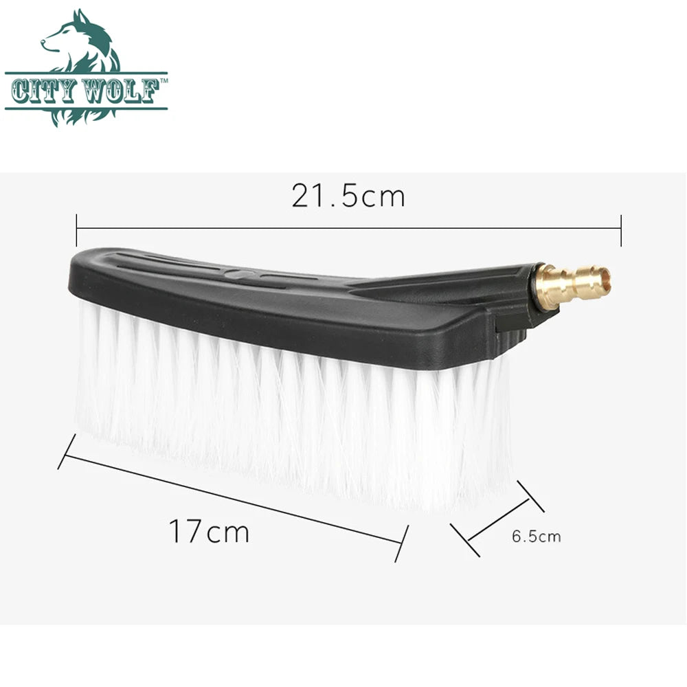 High Pressure Washer G1/4 Quick Connect Fix Brush Wheel Window Bicycle Motocycle Pool Floor Cleaner Car Washer Accessory