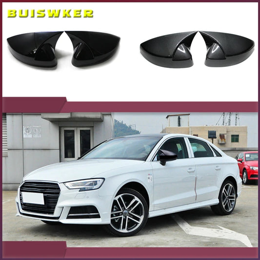 Rückspiegel-Abdeckung Carbon für Audi A3 S3 RS3 – SwissGlanzGarage Ansicht 2