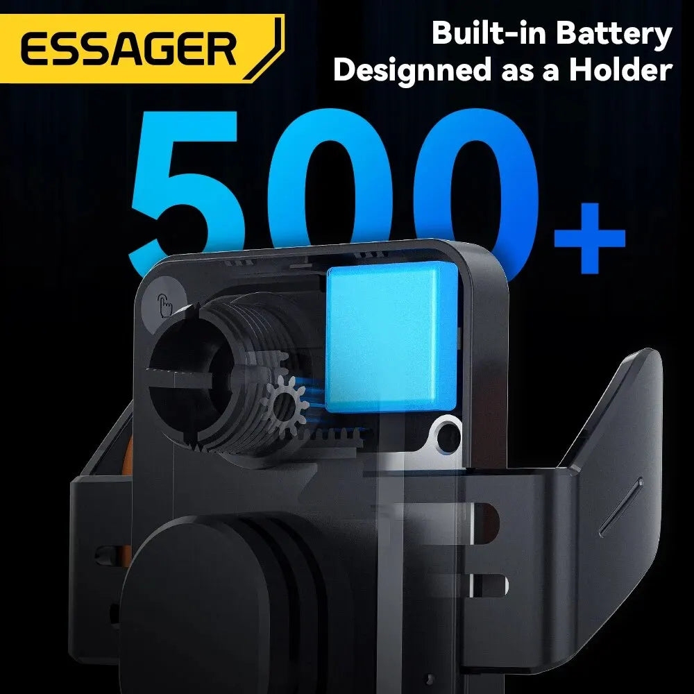 Essager 15W Qi Kabelloser Handyhalter – SwissGlanzGarage Ansicht 6