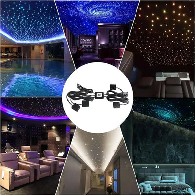 RGBW Sternenhimmel Licht-Set – SwissGlanzGarage Ansicht 5