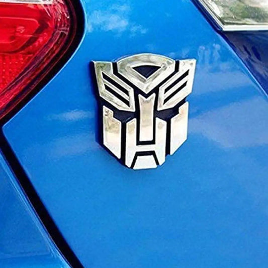 Auto-Emblem Transformer Logo – SwissGlanzGarage Ansicht 2