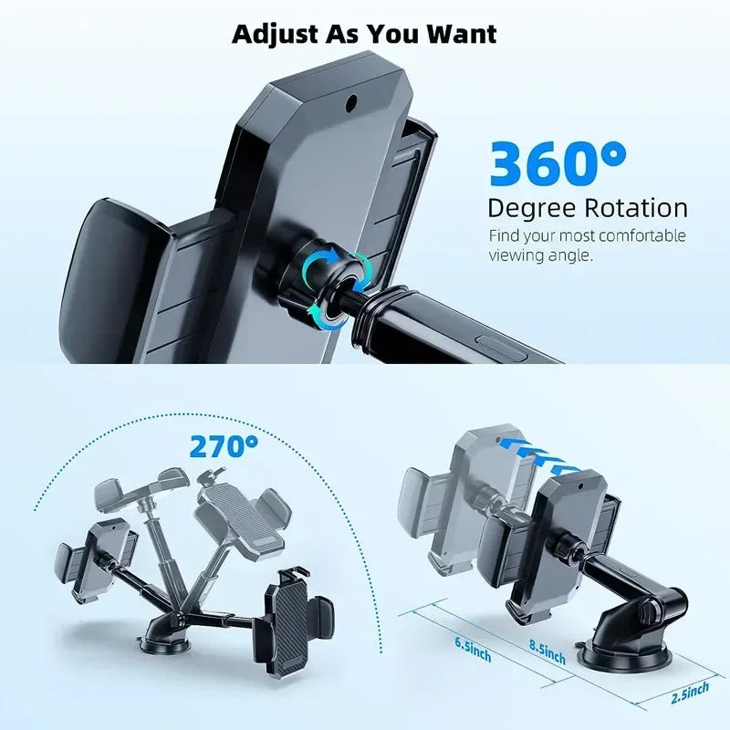 Universal Saug-Halterung für Smartphones 360° – SwissGlanzGarage Ansicht 6