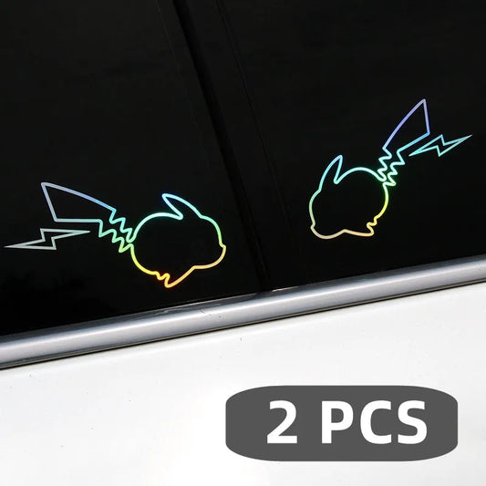 Pokemon Pikachu Auto-Aufkleber Set – SwissGlanzGarage Ansicht 2