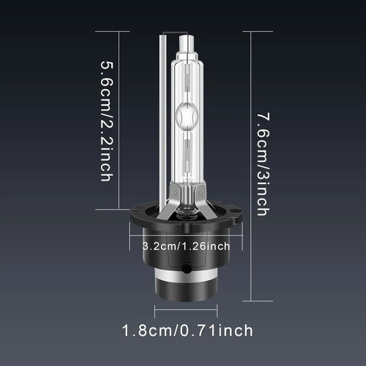 2x D2S D2R D4S D4R Xenon Scheinwerfer-Birnen Set – SwissGlanzGarage Ansicht 2