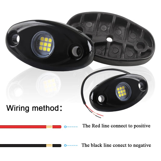 9LED RGB Auto Rock Licht Set – SwissGlanzGarage Ansicht 2