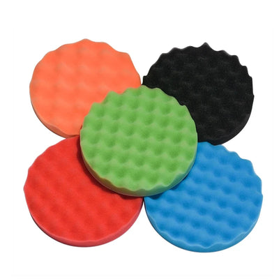 Polierscheiben Set 150/180mm 5 Stk – SwissGlanzGarage Ansicht 2