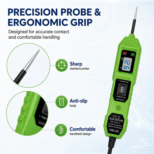 Smart Auto Circuit Tester 823 mit LED-Spannungsanzeige – SwissGlanzGarage Ansicht 2
