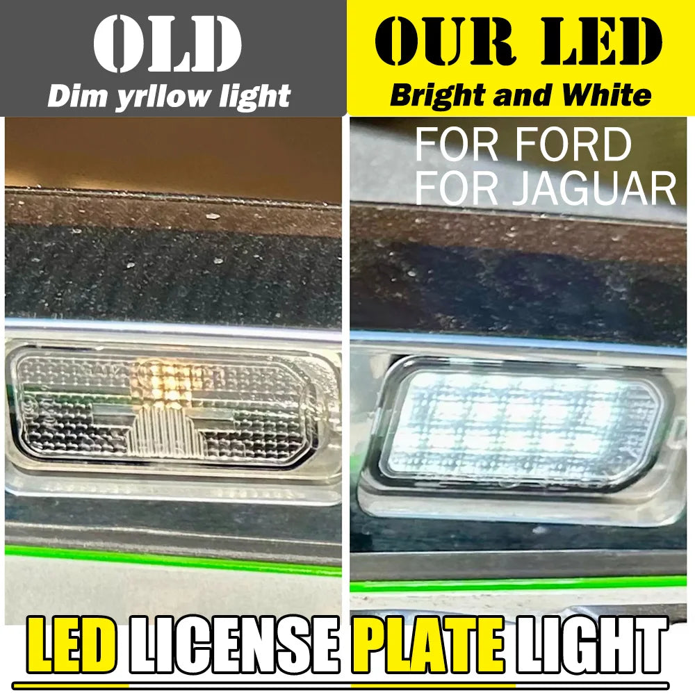 LED Kennzeichenbeleuchtung Set für Ford – SwissGlanzGarage Ansicht 6