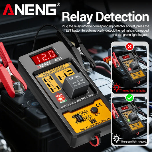Digitaler Relais-Tester 4/5 Pins – SwissGlanzGarage Ansicht 2