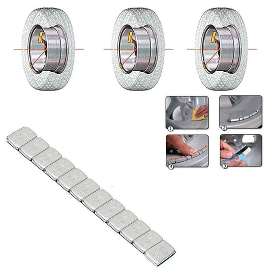 Eisen Felgen-Balance-Gewichte 60g – SwissGlanzGarage Ansicht 3