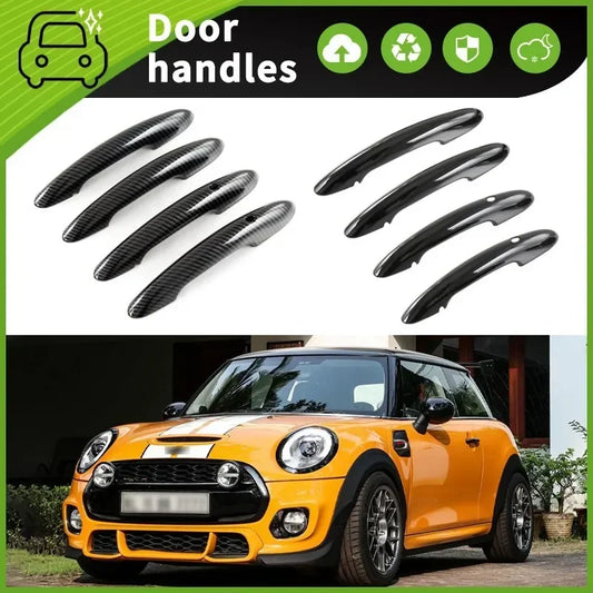 Glänzende schwarze Türgriff-Abdeckungen für BMW MINI – SwissGlanzGarage Ansicht 2