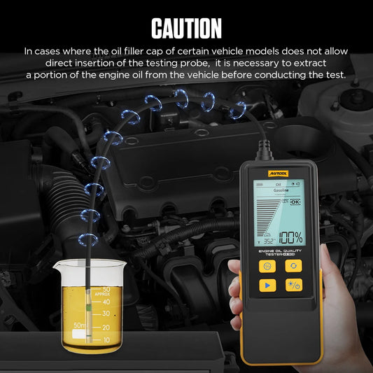 AUTOOL AS503 Motoröl Tester mit Digitalanzeige – SwissGlanzGarage Ansicht 2