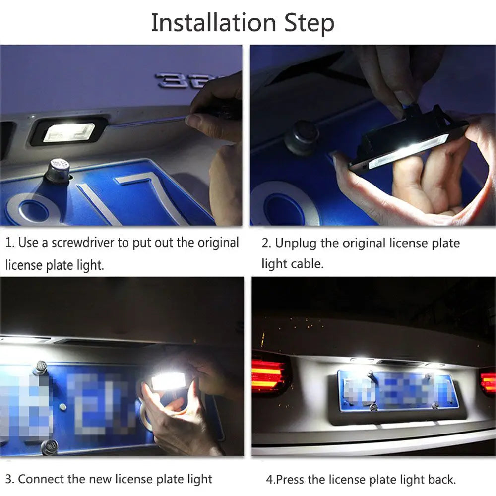 LED Kennzeichenbeleuchtung für AU – SwissGlanzGarage Ansicht 6