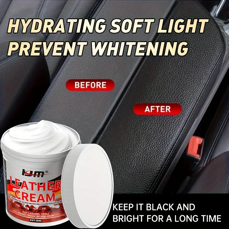 Fortschrittliche Ledercreme für Autositze, universeller Glanz und Schutz, langan
