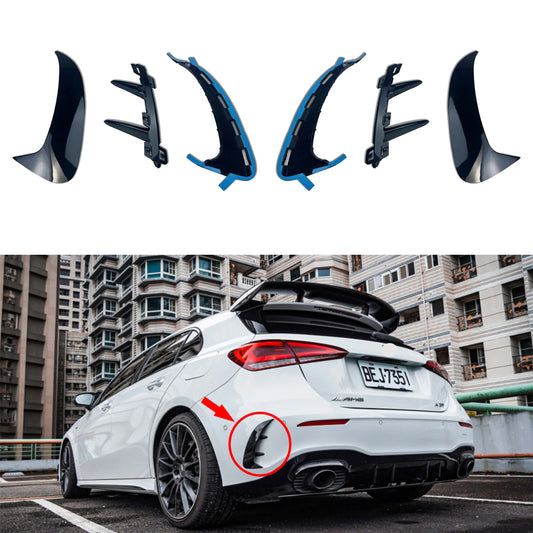 Heckspoiler Canards Splitter für Mercedes Benz W177 – SwissGlanzGarage Ansicht 2