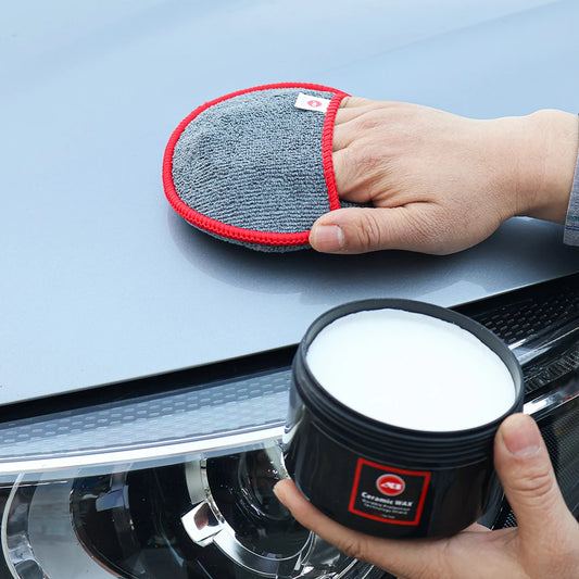 Mikrofaser-Applikator-Pad 5 Zoll – SwissGlanzGarage Ansicht 2