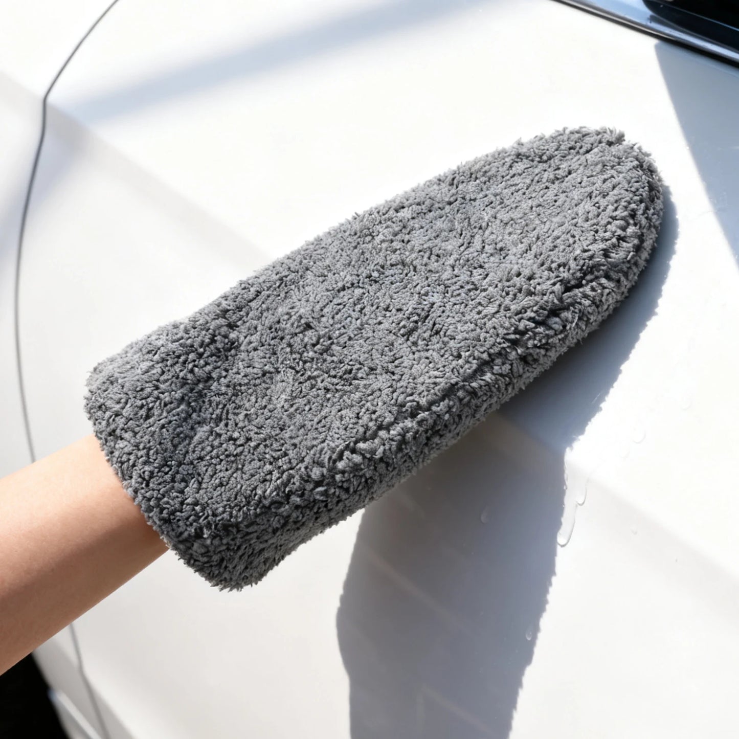 11-teiliges Mikrofaser Autowasch Profi-Set mit Bürsten und Handschuh