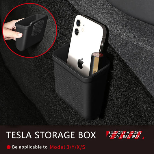 Silicone Aufbewahrungsbox für Tesla Model 3 Y S X – SwissGlanzGarage Ansicht 2