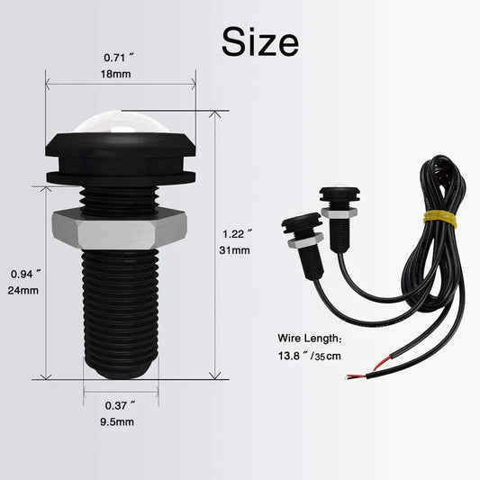 2-10 Stück COB LED Auto Eagle Eye Licht – SwissGlanzGarage Ansicht 2