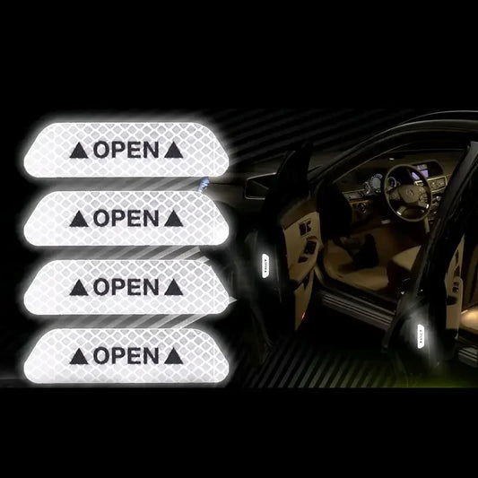 Reflektierender Auto-Türaufkleber Set – SwissGlanzGarage Ansicht 2