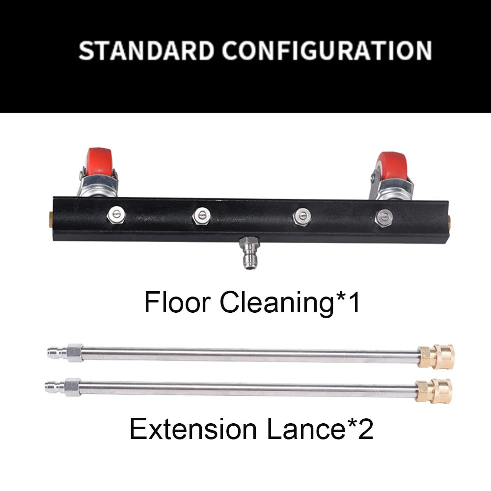 High Pressure Washer Car Cleaning Car Chassis Cleaner With Stainless Steel Nozzle Road Cleaning Equipment